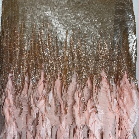 Zara Contrasting Sequin Mini Skirt Limited Edition - Picture 11 of 14